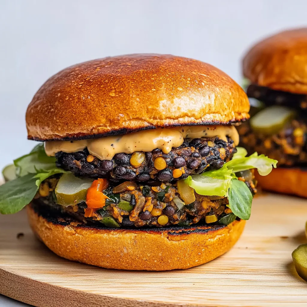 black bean burger image 1