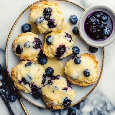 blueberry biscuits image 1