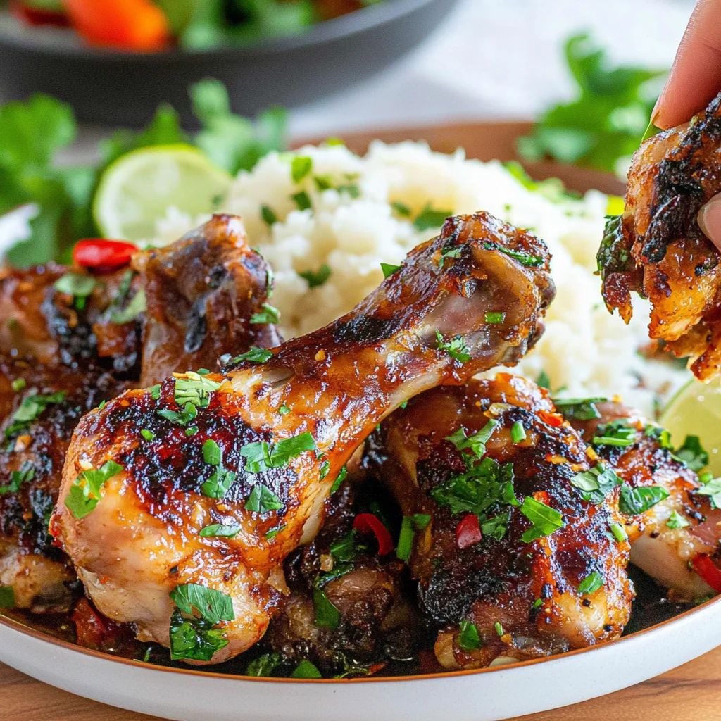 chicken legs in air fryer image 5