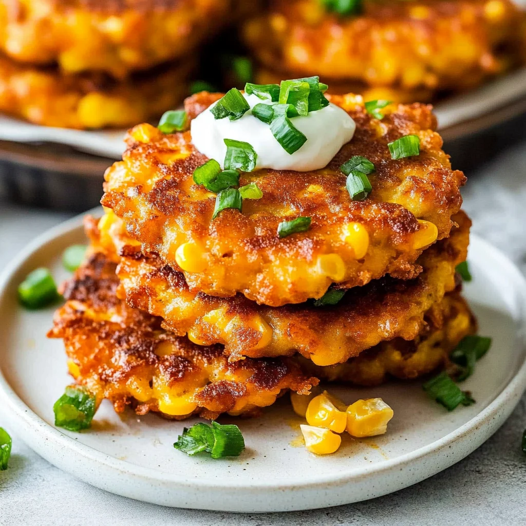 corn fritters recipe image 1