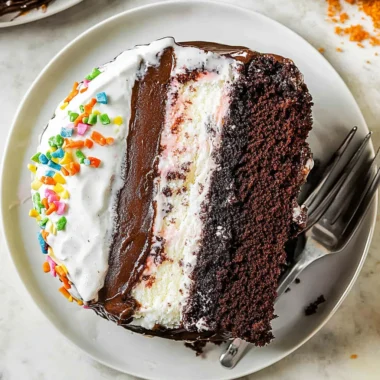 homemade ice cream cake image 1