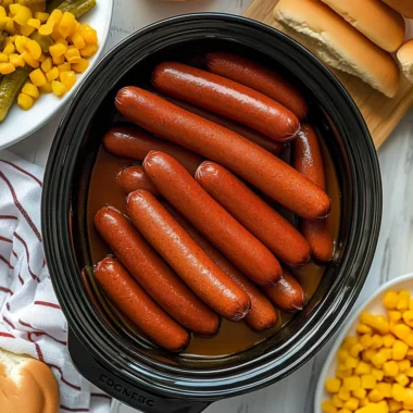 hot dogs in crock pot image 1 1