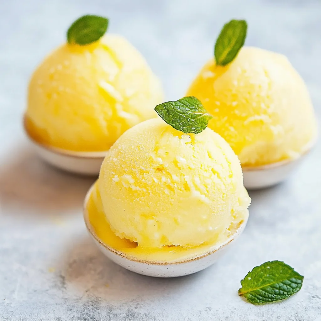 lemon sorbet image 1 2