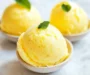 lemon sorbet