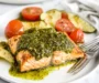 pesto salmon