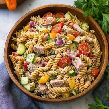 tuna pasta salad image 1