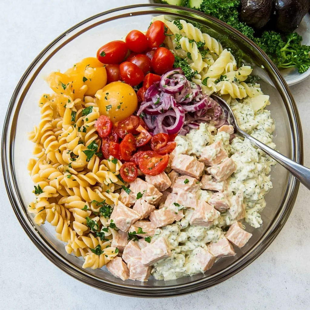 tuna pasta salad image 5