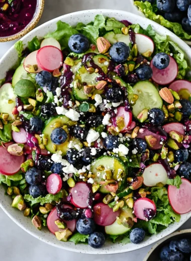 Blueberry Pistachio Spring Salad image 1