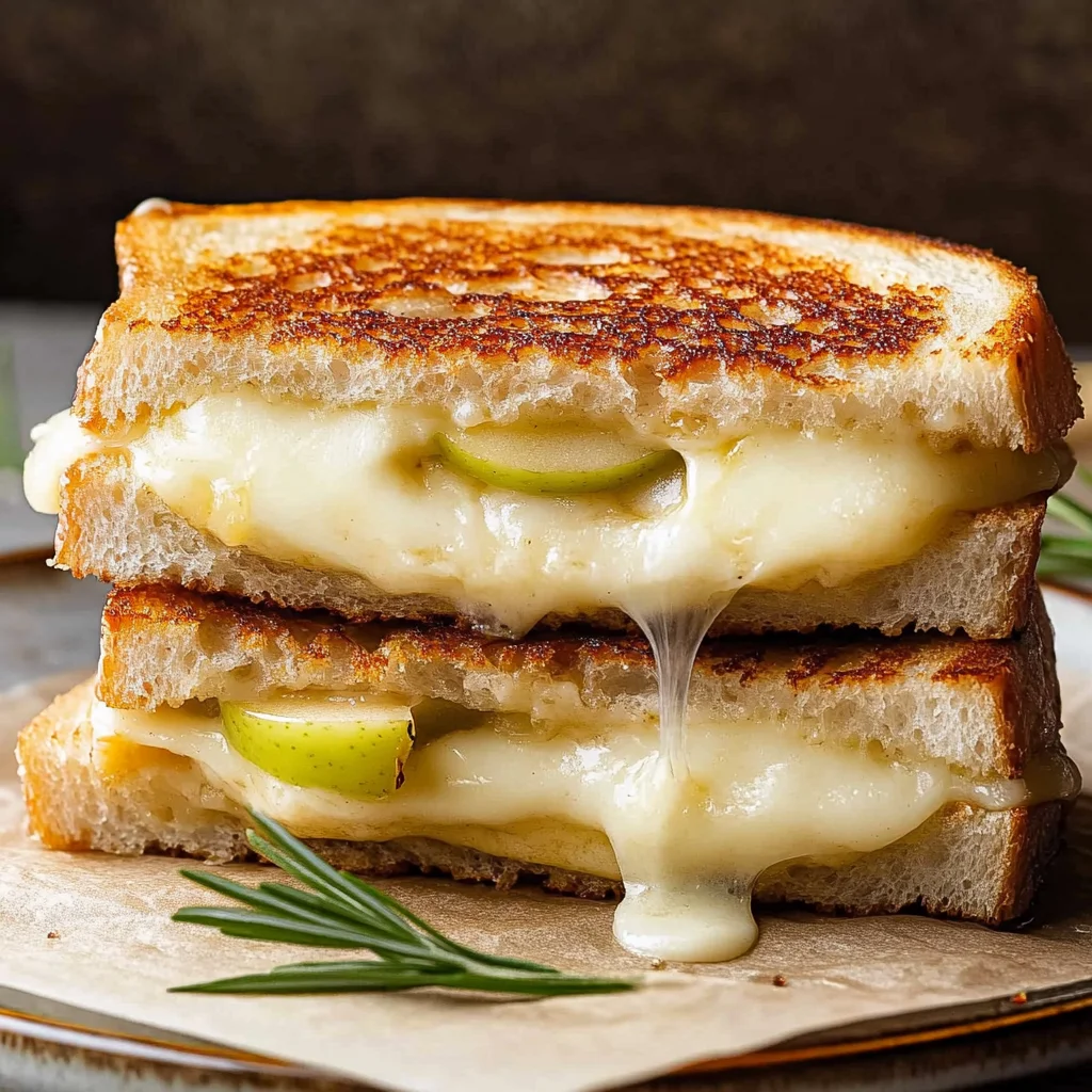 Brie and Apple Grilled Cheese image 1