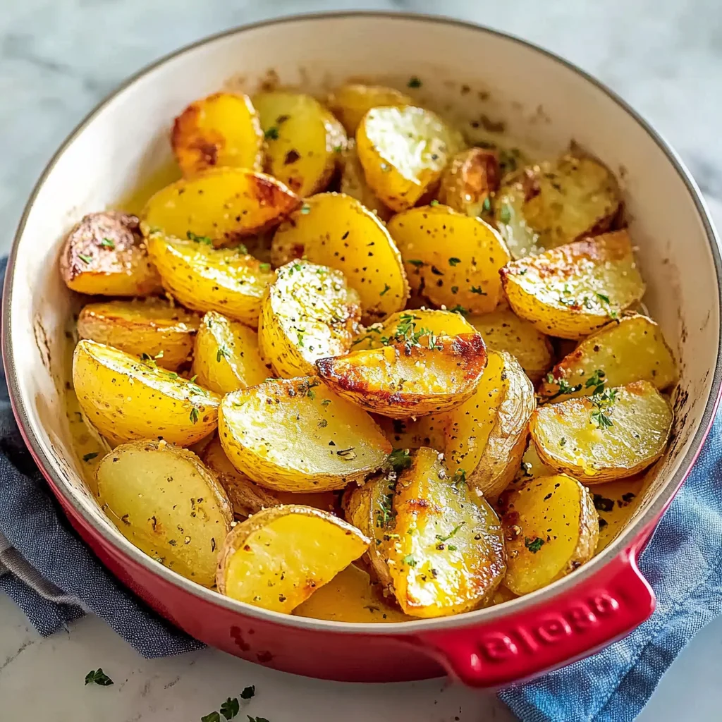 Classic Greek Lemon Potatoes image 5