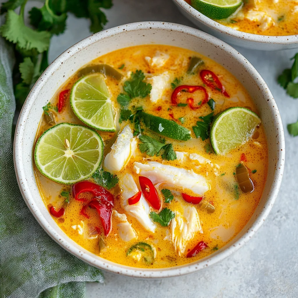 Coconut Lime Fish Soup image 5