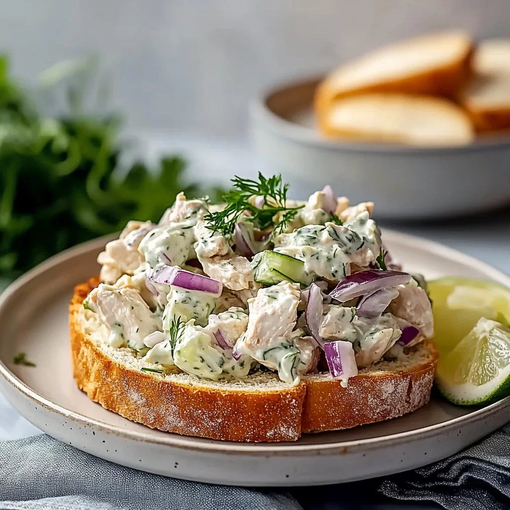 Greek Tzatziki Chicken Salad image 5
