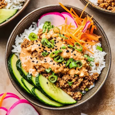 Ground Turkey Rice Bowls image 1