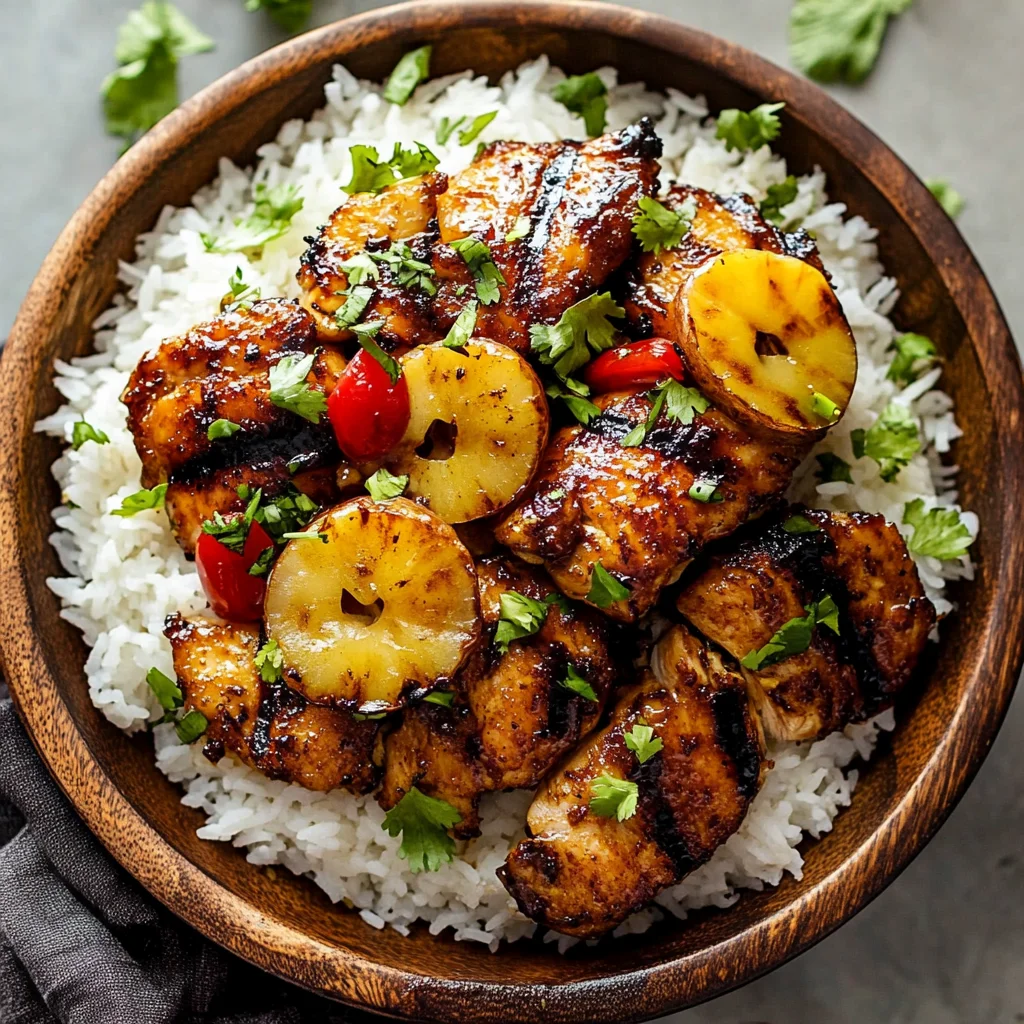 Hawaiian Chicken Coconut Rice image 1