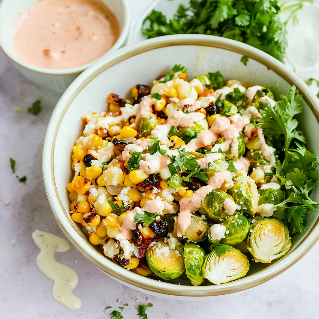 Mexican Street Corn Brussels Sprouts image 5