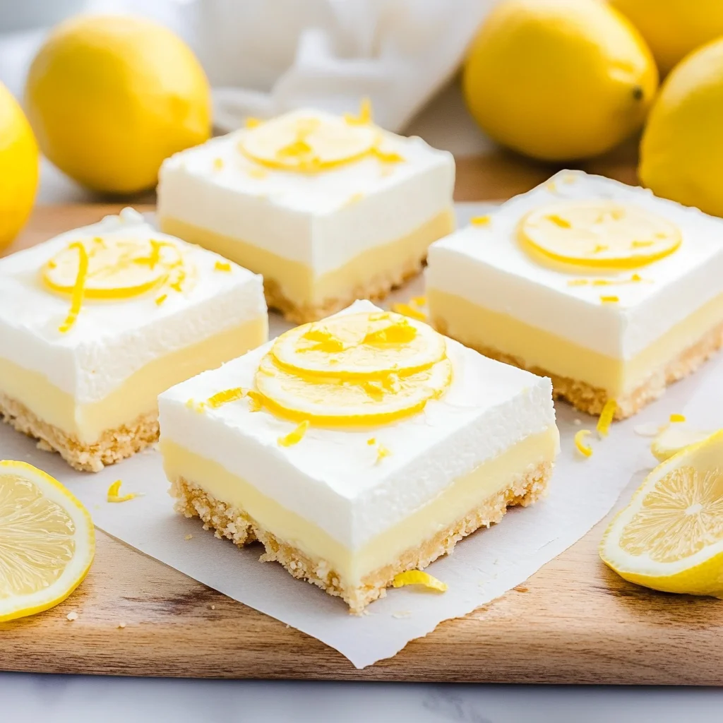 No Bake Lemon Bars image 1