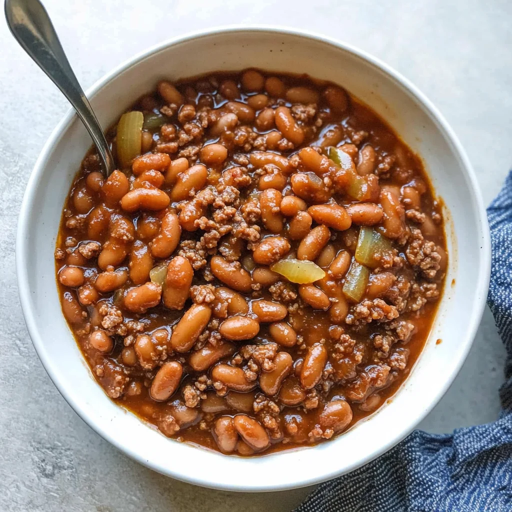 baked beans with ground beef image 5