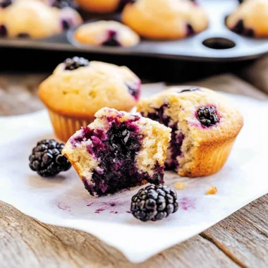 blackberry muffins image 1
