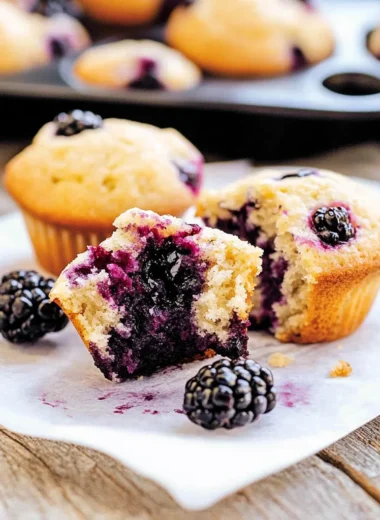 blackberry muffins image 1