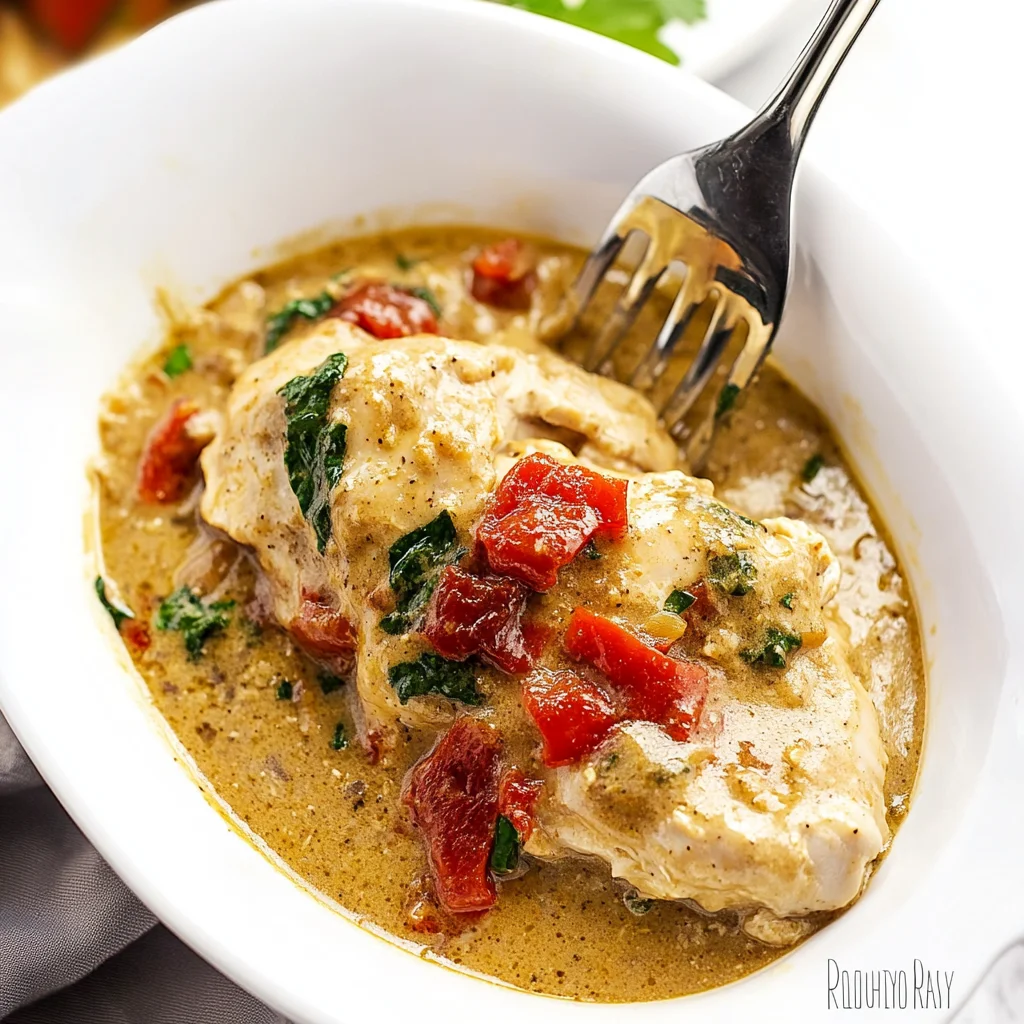 chicken in the crockpot image 5