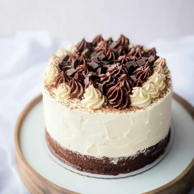 chocolate wedding cake image 1