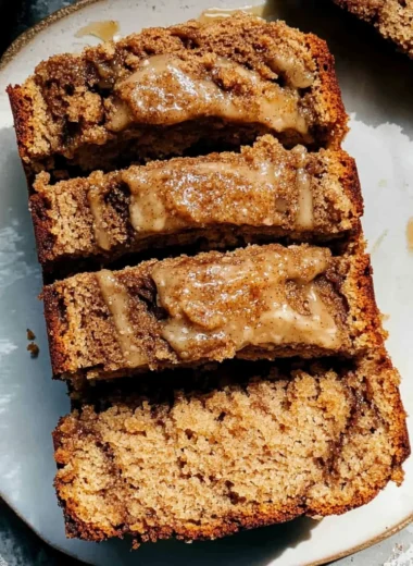 cinnamon roll banana bread image 1 1