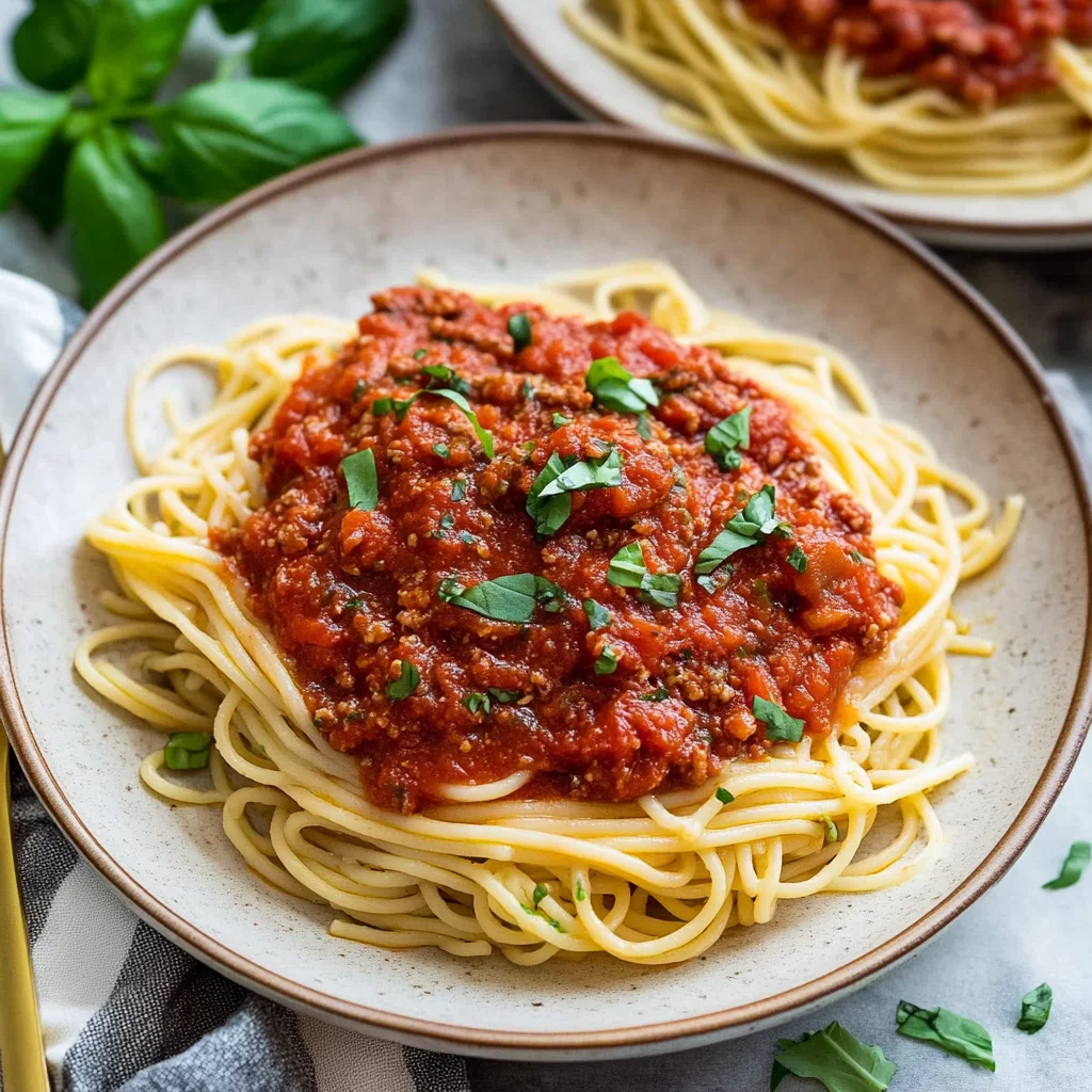 homemade spaghetti sauce image 5