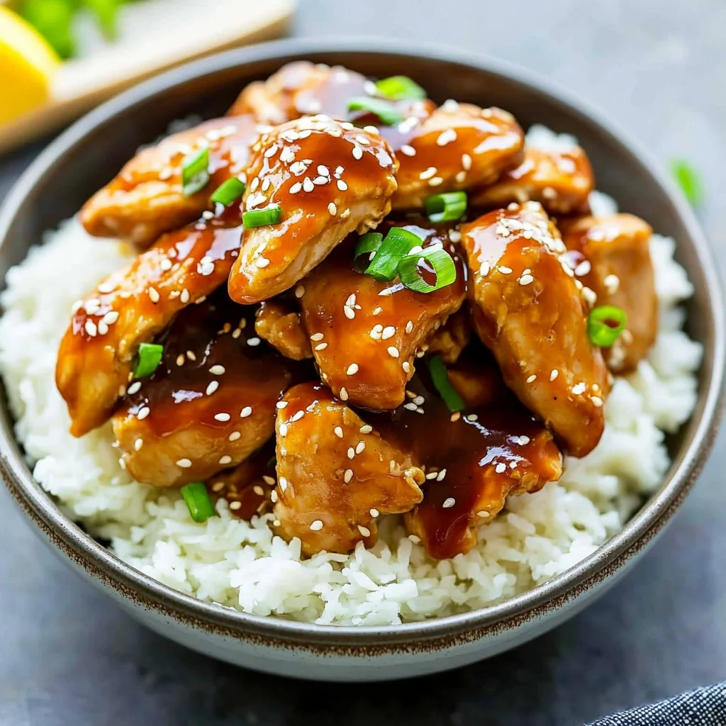 teriyaki chicken crock pot image 5