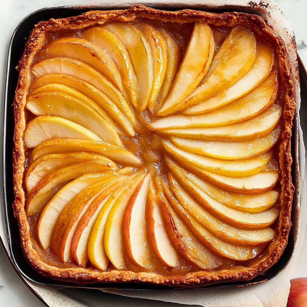 French apple tart image 5