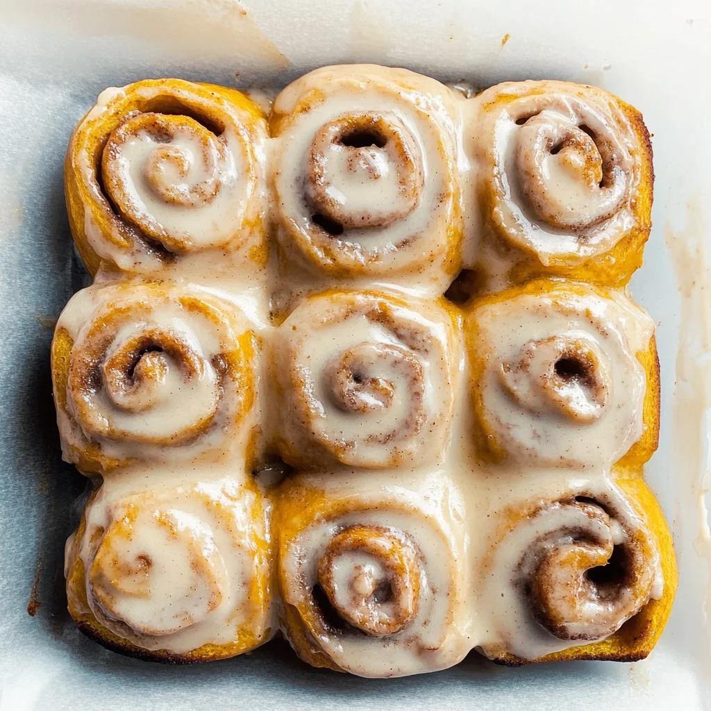 Ooey Gooey Pumpkin Cinnamon Rolls image 5