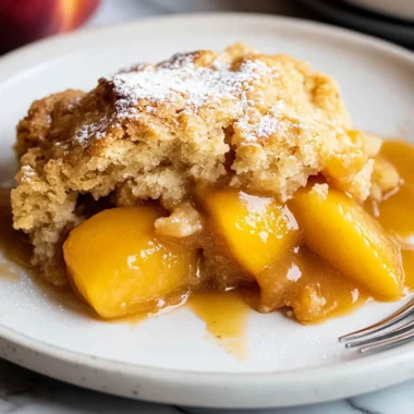 Peach Cobbler Recipe image 1