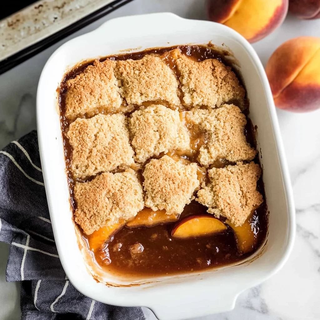 Peach Cobbler Recipe image 5