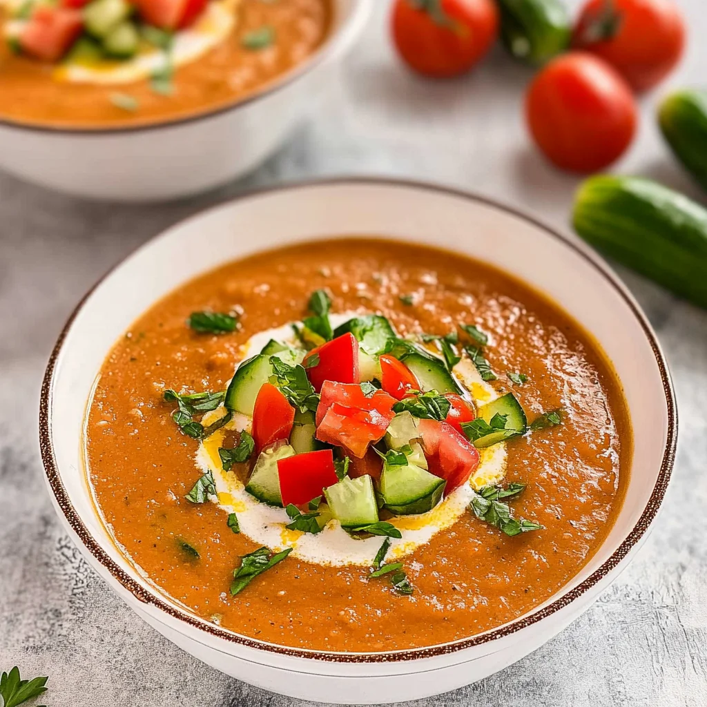 Tomato Cucumber Gazpacho image 1