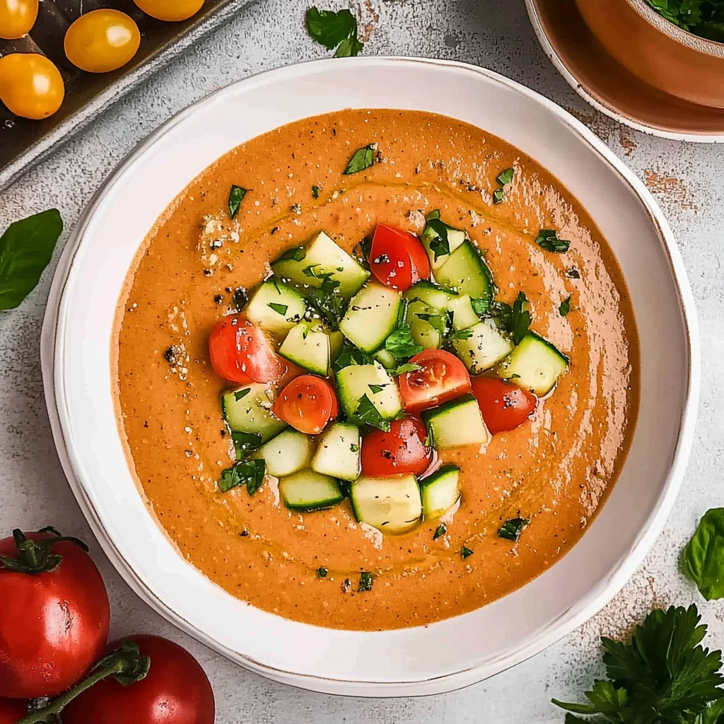 Tomato Cucumber Gazpacho image 5