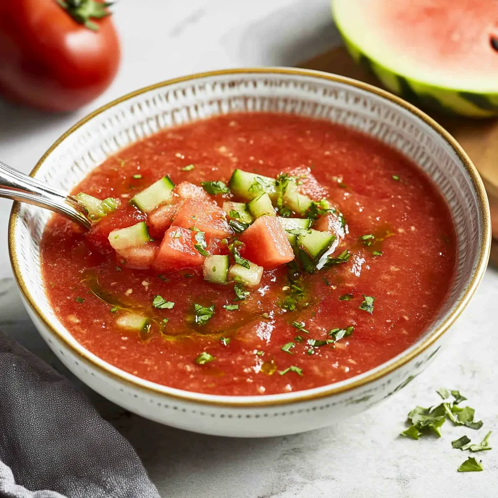 Watermelon Gazpacho image 1