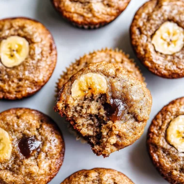 almond flour banana muffins image 1