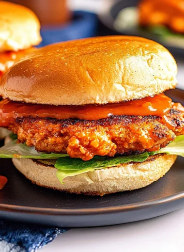 buffalo chicken sandwich image 1