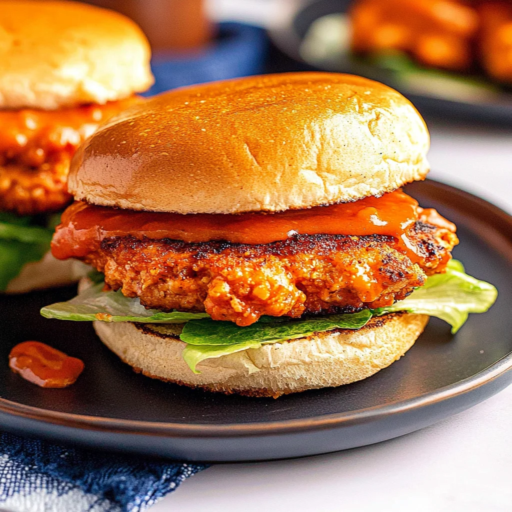 buffalo chicken sandwich image 1