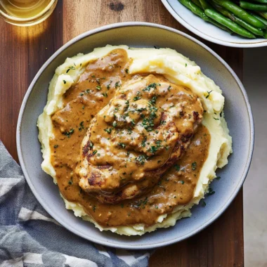 chicken and mashed potatoes image 1
