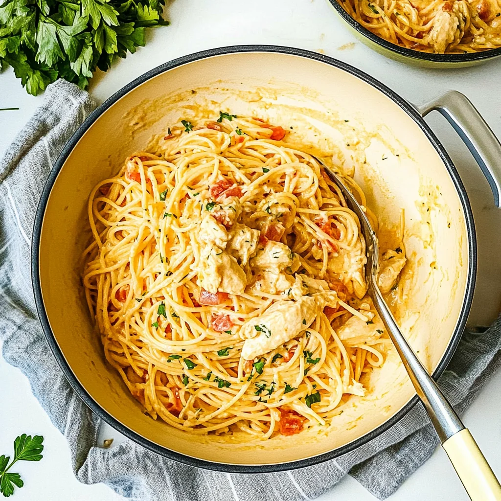 chicken spaghetti recipe with velveeta image 5