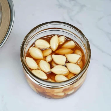 fermented garlic honey image 1