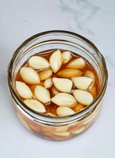 fermented garlic honey image 1