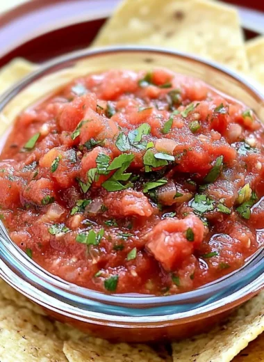 salsa recipe with fresh tomatoes image 1