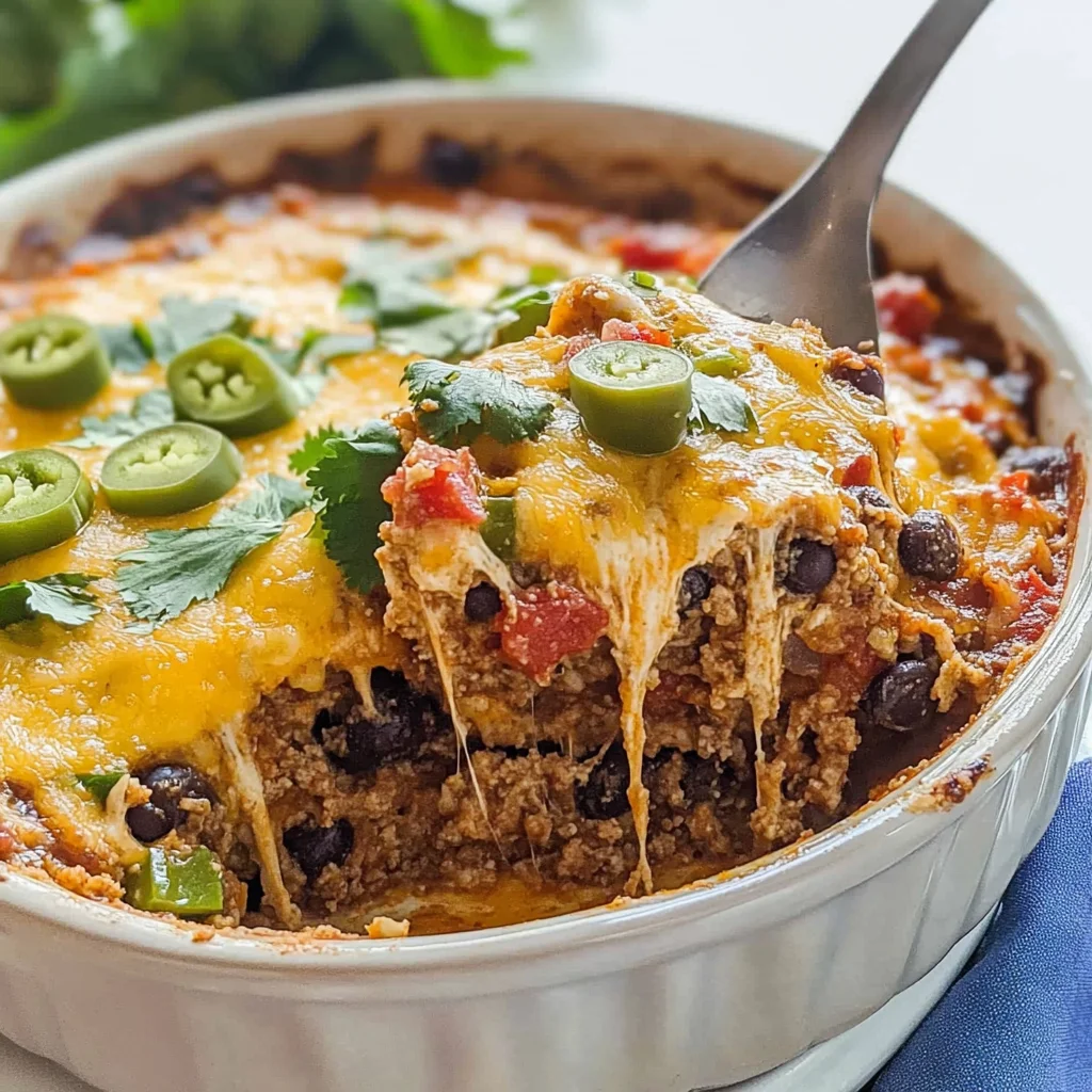 taco bake casserole image 1