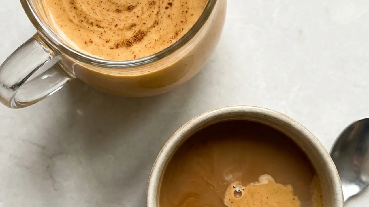 Homemade Pumpkin Spice Creamer finished recipe