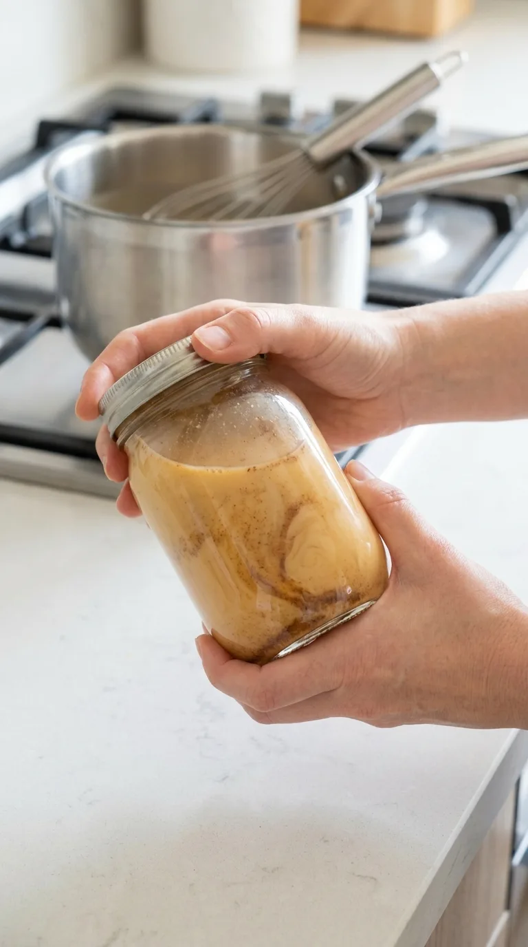 Homemade Pumpkin Spice Creamer step 9