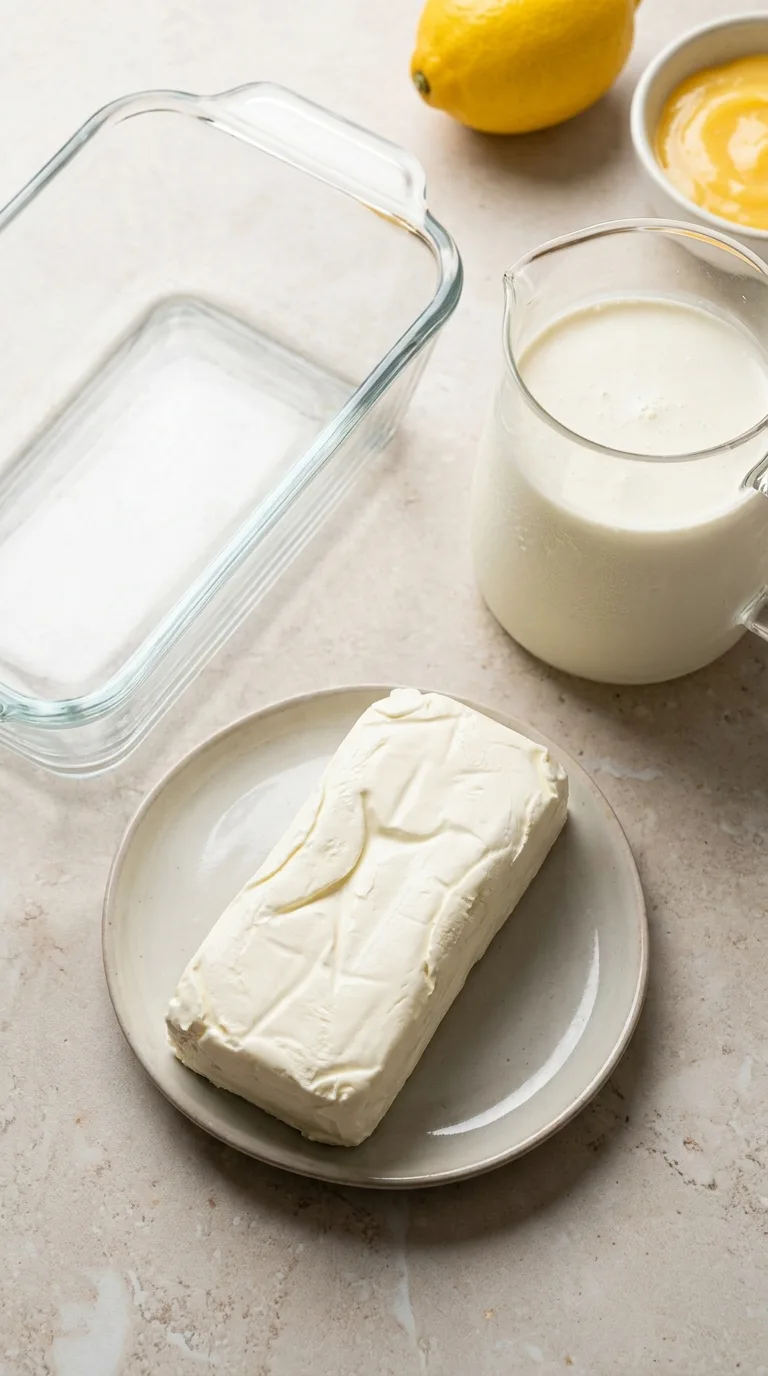 Lemon Icebox Cake step 1