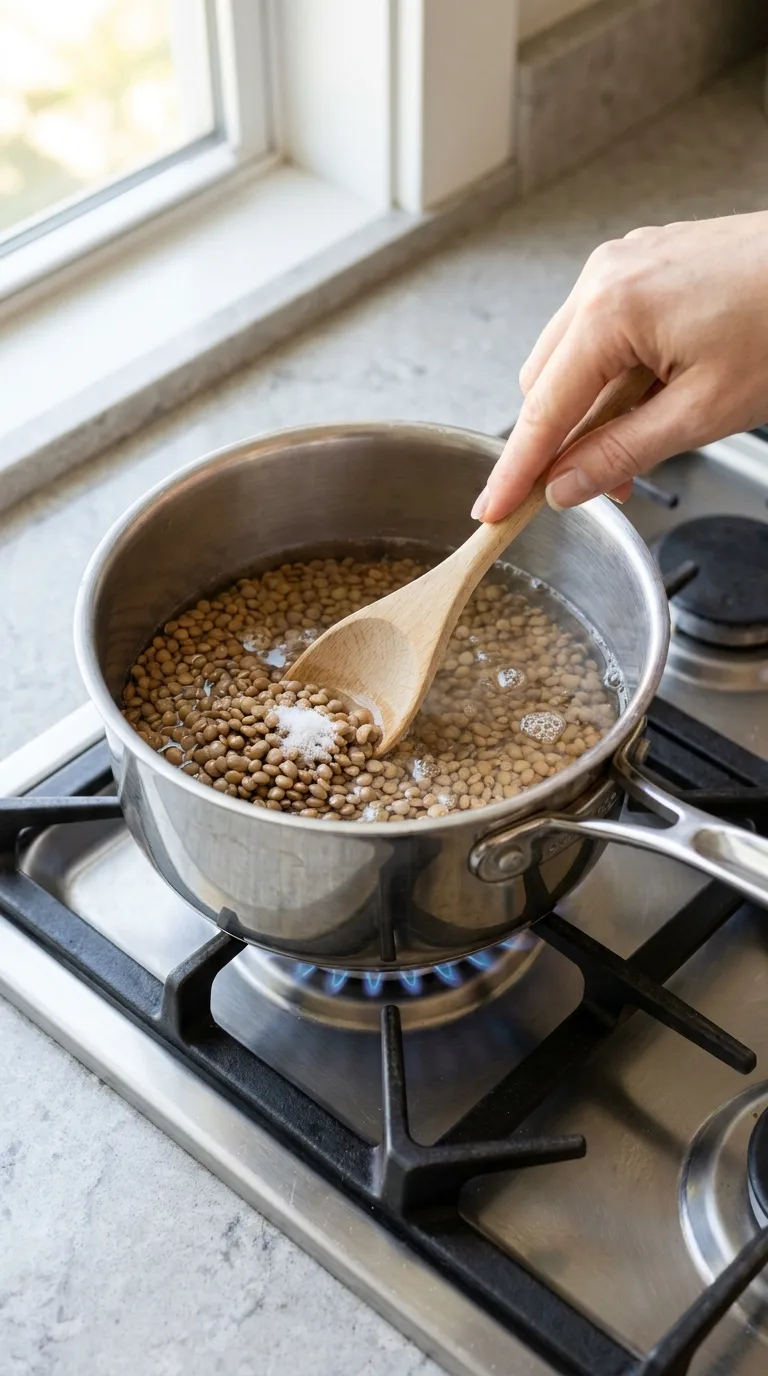 Lentil Sloppy Joes step 1