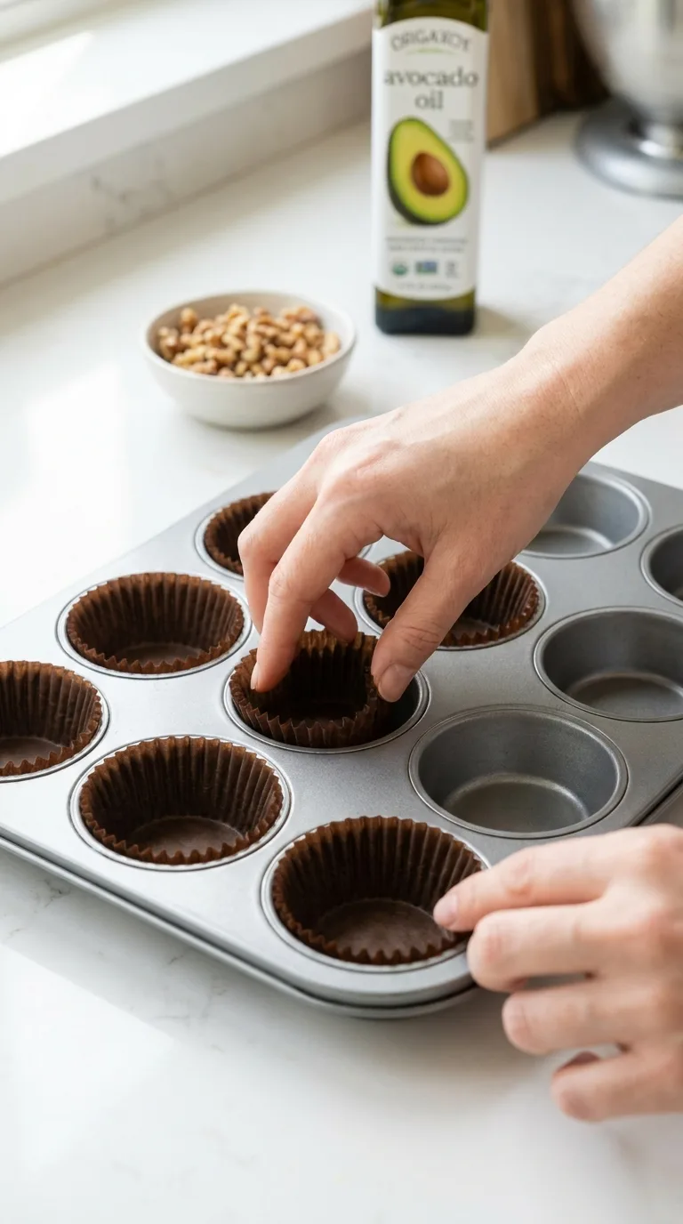 Moist Almond Flour Banana Muffins step 1