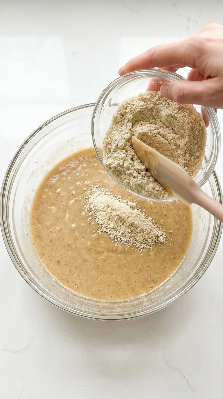 Moist Almond Flour Banana Muffins step 4